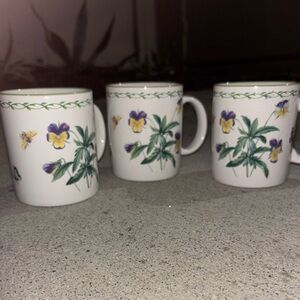 STUDIO NOVA Stoneware MUGS set of 3